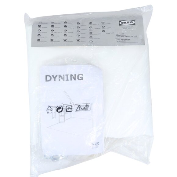 Ikea NWT DYNING White Polyester Large Wedge-Shaped Canopy Sun Shade 11' x 13' - Picture 4 of 8